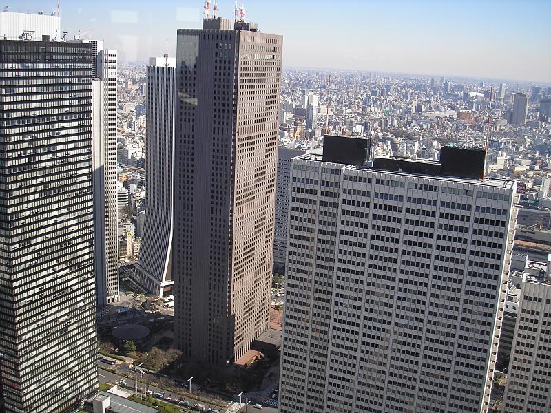 070308_tmb sodra utsikt (1) Utsikt frn sdra tornet i Tokyo metropolitan building